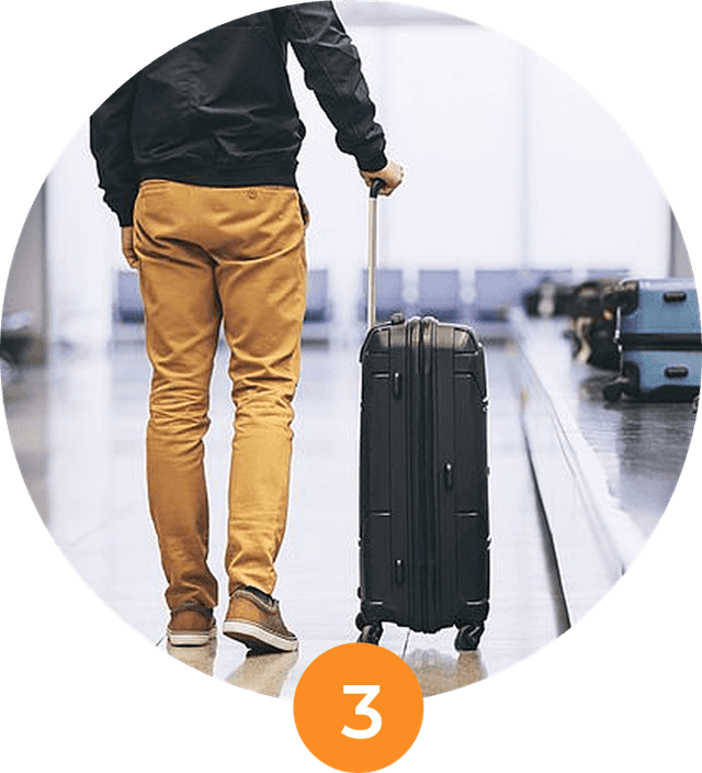 Confirm & Pack Your Bags